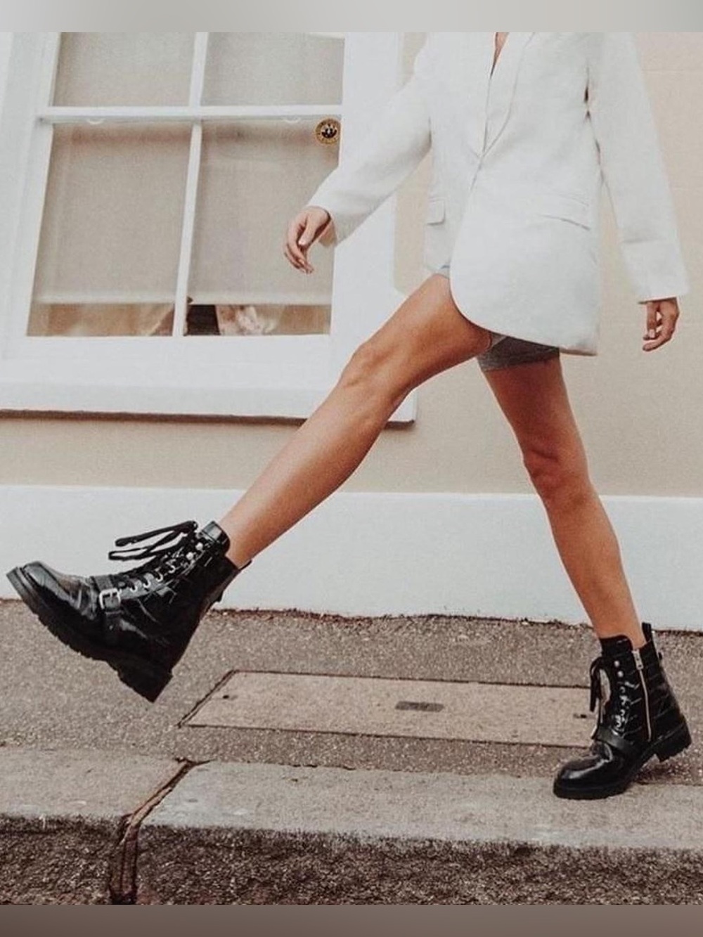 ALLSAINTS Donita Suede Boots in Dark Sand